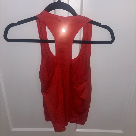 Lululemon Red Racerback Athletic Tank - Picture 2 of 2
